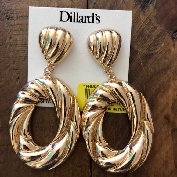 Gold Drop Earrings